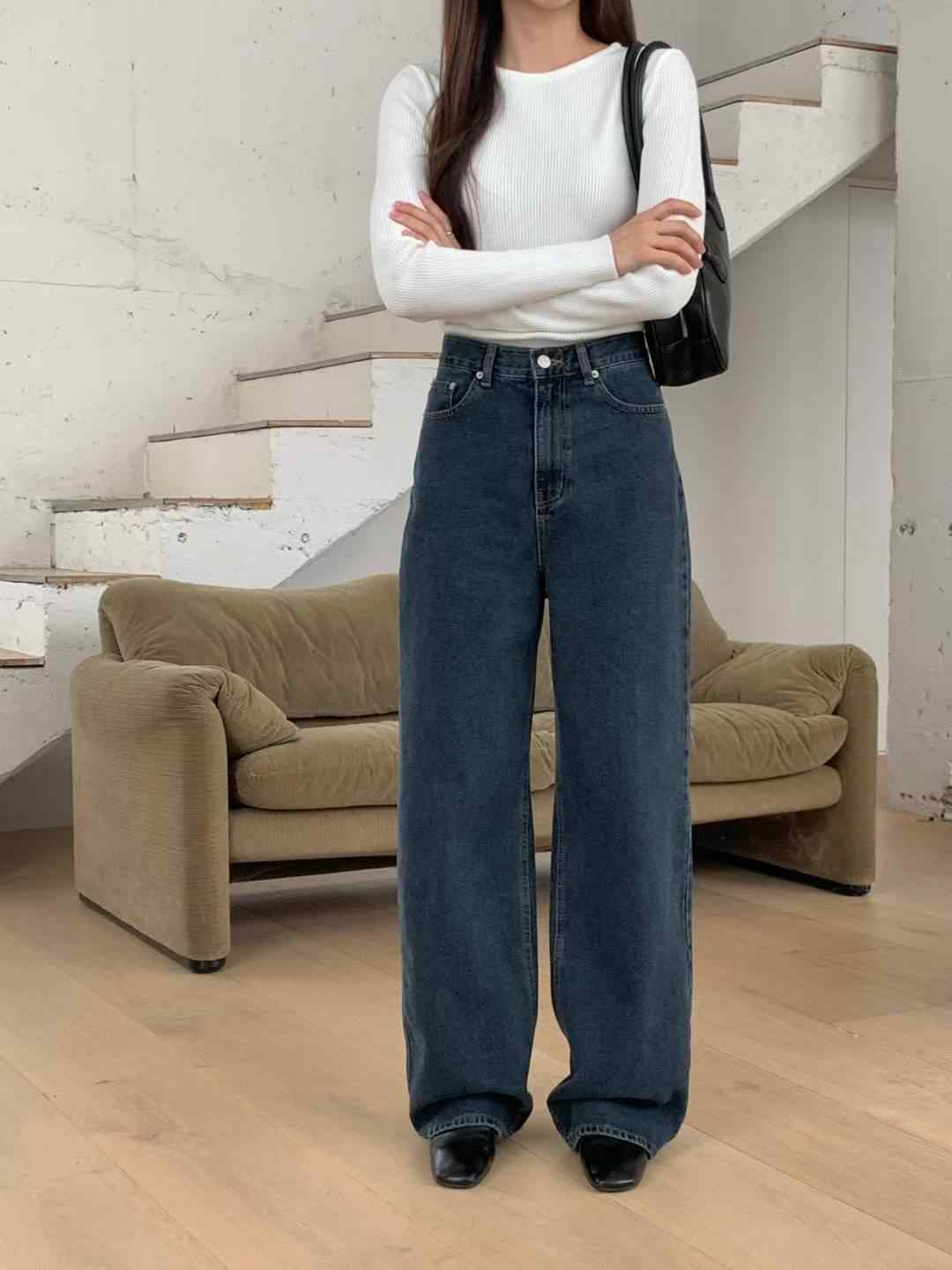 COREBLUE東大門㊣直郵女士新款人氣時尚真品推薦職業牛仔褲like core/COREBLUE牛仔褲