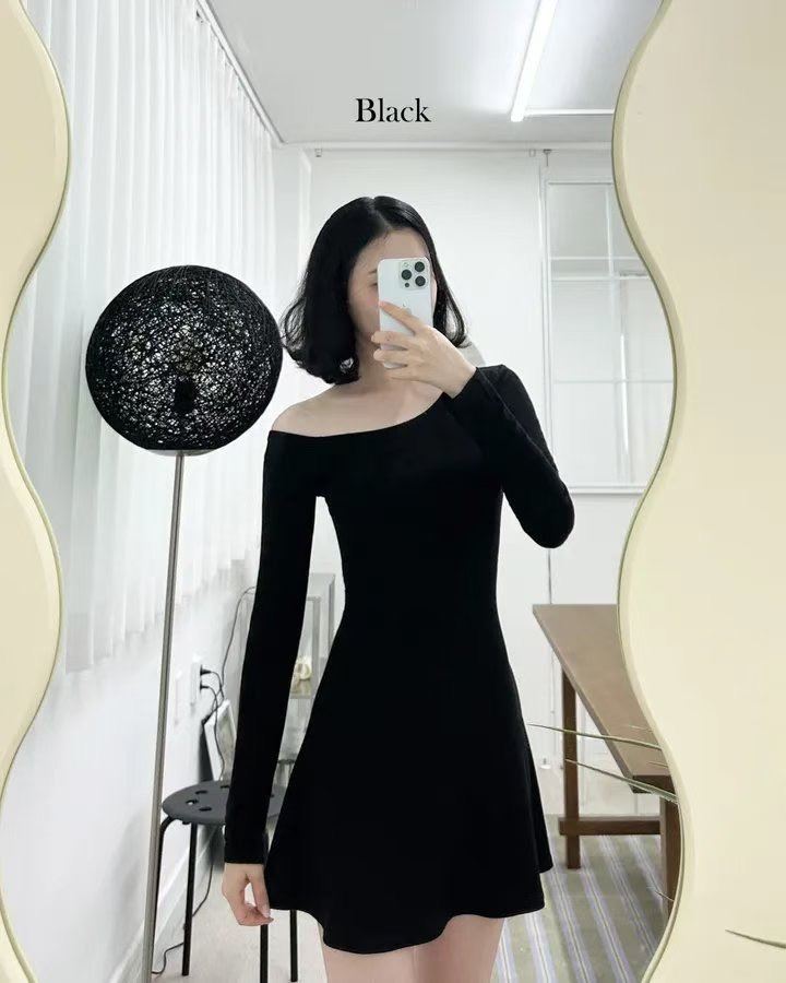 BLUESTAR東大門㊣代購女士新款人氣熱賣時尚休閑25秋冬連衣裙BLUESTER連衣裙