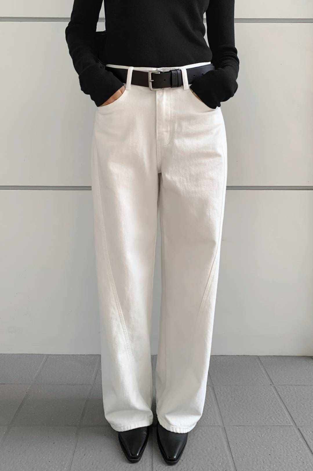 COREBLUE東大門㊣直郵女士新品休閑真品推薦牛仔褲不含腰帶like core/COREBLUE牛仔褲