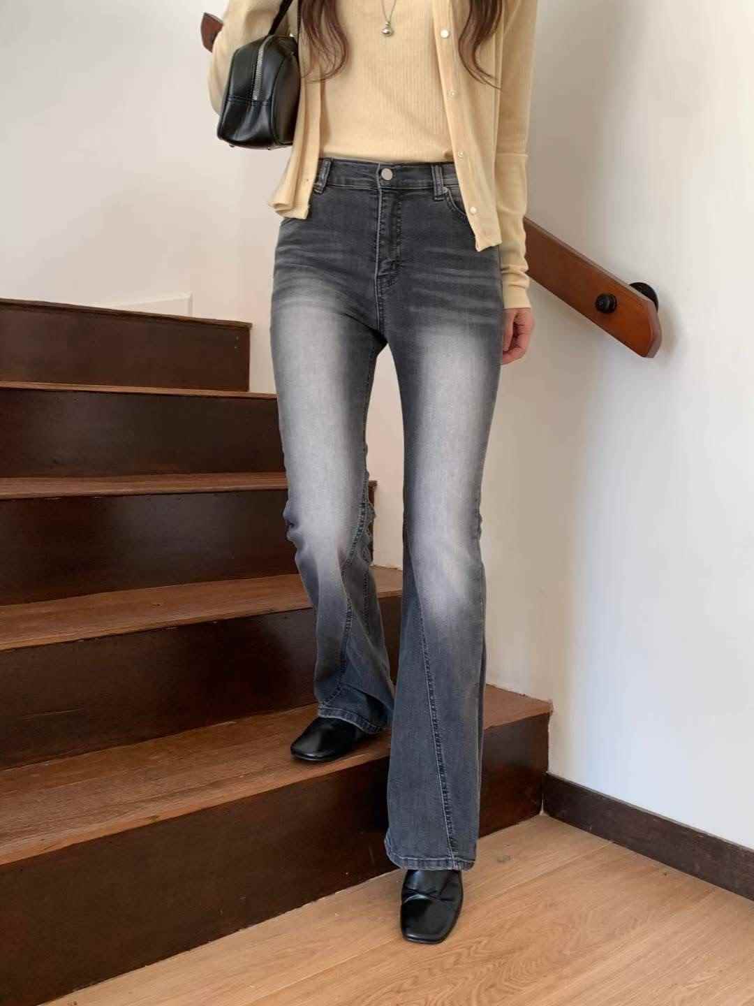 COREBLUE韓國直郵㊣女士新款真品休閑熱賣職業25秋冬牛仔褲like core/COREBLUE牛仔褲