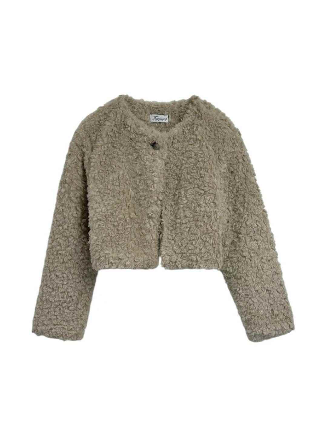 FAVOURED韓國代購㊣女士新品25秋冬休閑推薦熱賣人氣短款大衣FAVOURED短款大衣