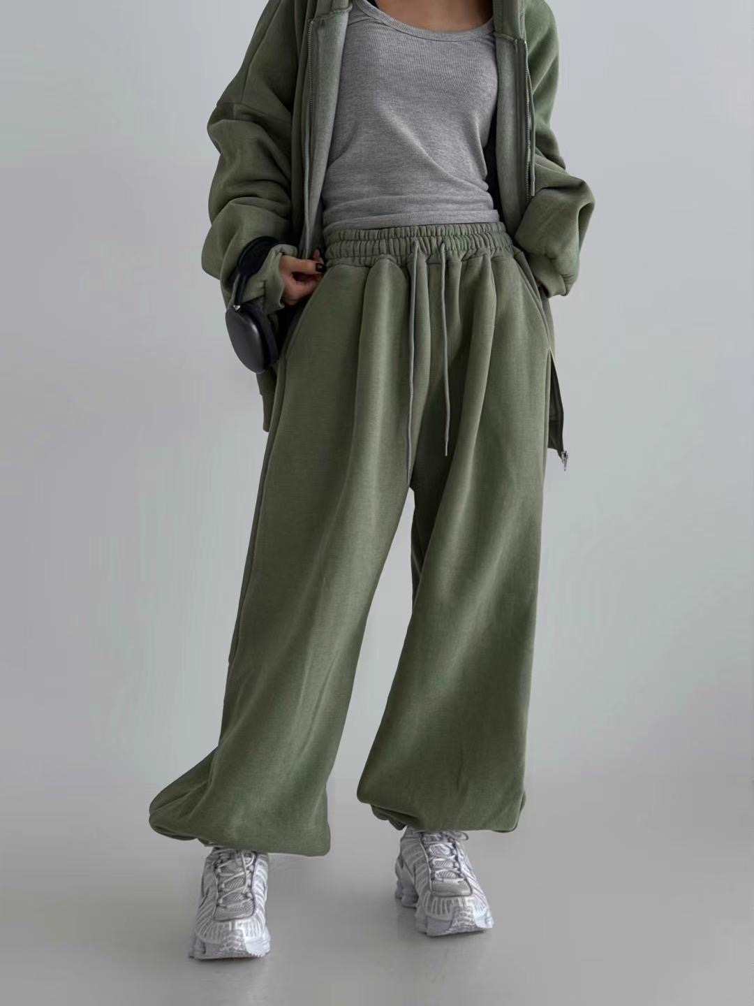 CRACKER韓國直郵㊣女裝新款推薦熱賣時尚休閑人氣25秋冬休閑褲CRACKER_休閑褲