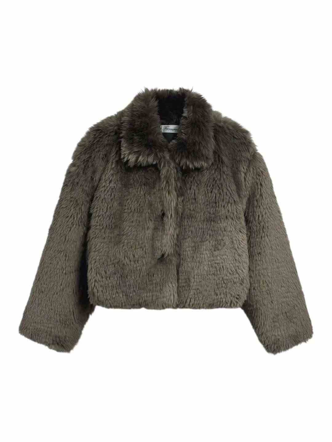 FAVOURED東大門㊣直郵女士新款休閑熱賣時尚職業25秋冬短款大衣FAVOURED短款大衣