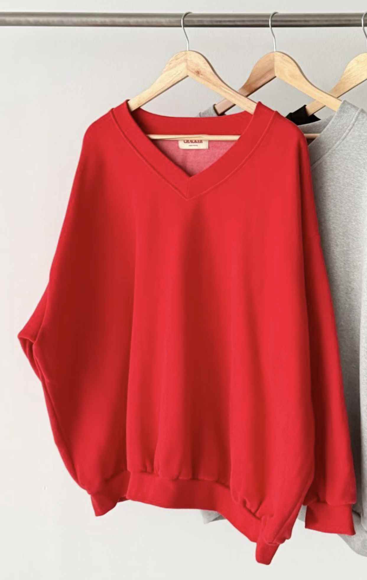 CRACKER東大門㊣實拍女裝新款推薦25秋冬職業時尚休閑熱賣衛衣CRACKER_衛衣