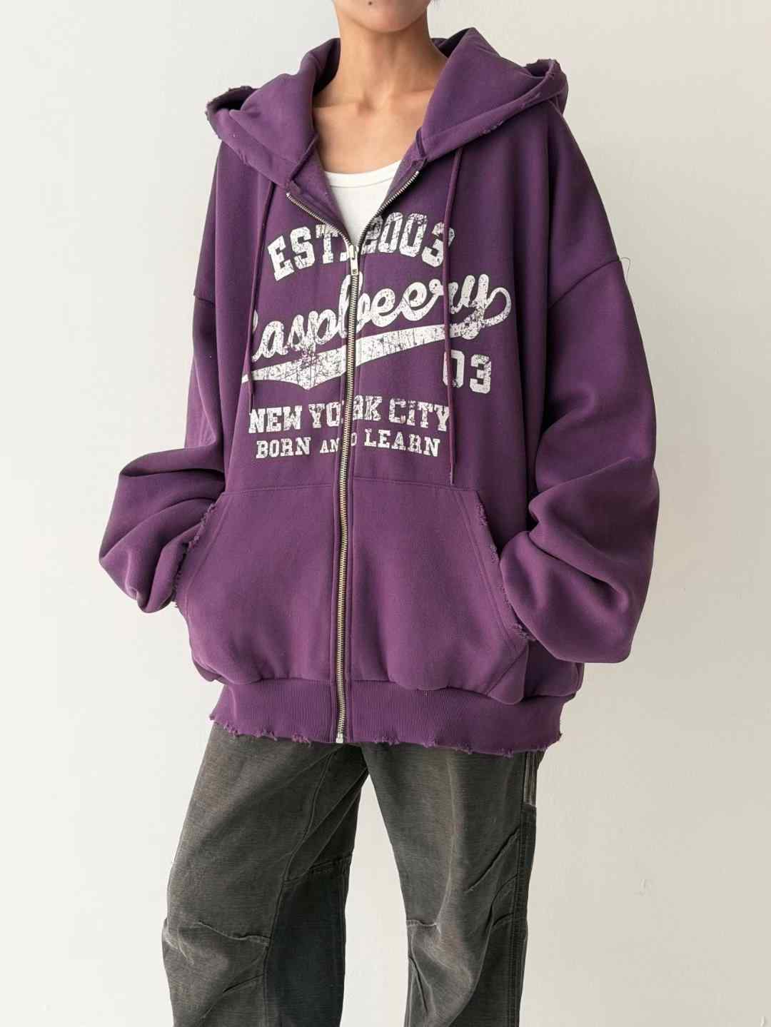 CRACKER東大門㊣代購女裝新品人氣時尚25秋冬休閑熱賣夾克拉鏈CRACKER_夾克