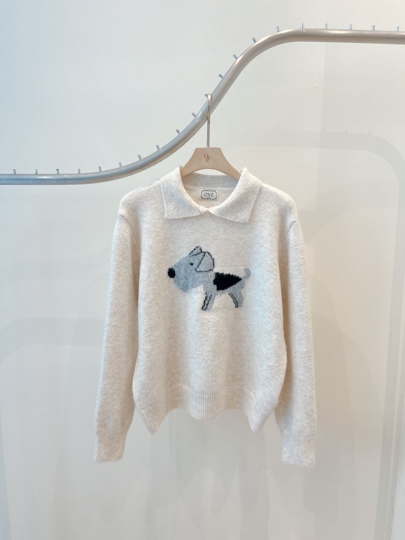 OVE東大門㊣代購女士新款推薦真品人氣職業25秋冬熱賣針織衫OVE針織衫