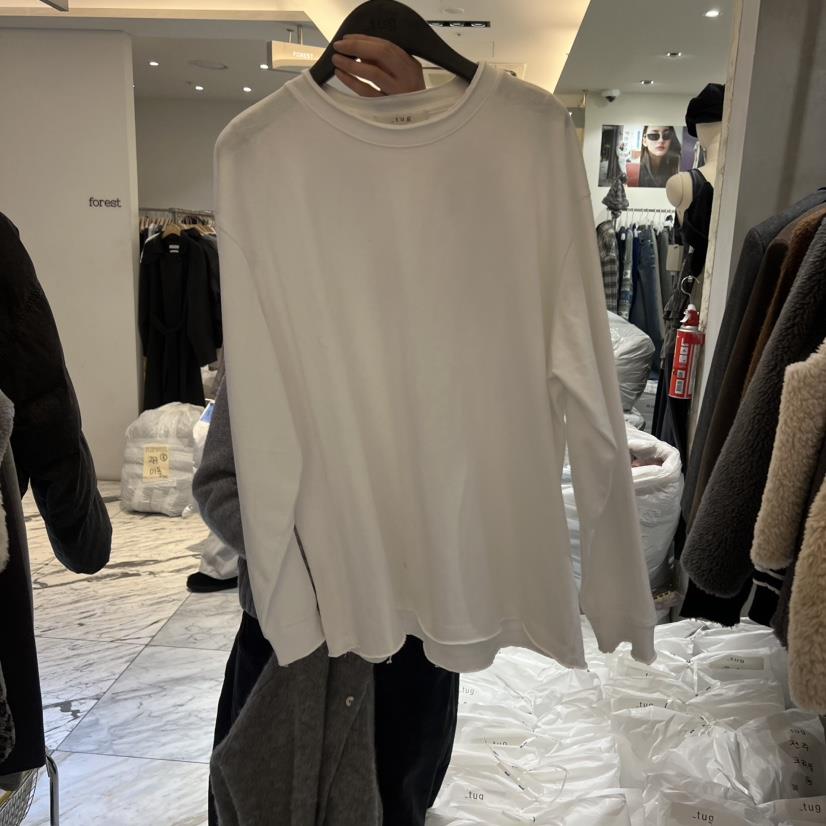 TUG東大門㊣實拍女裝新品職業熱賣休閑真品人氣推薦長袖T恤TUG長袖T恤