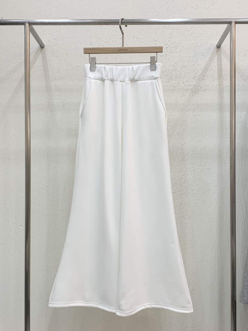 LIGHT AND SALT東大門㊣代購女士新品人氣休閑褲闊腿褲貂皮LIGHT AND SALT休閑褲