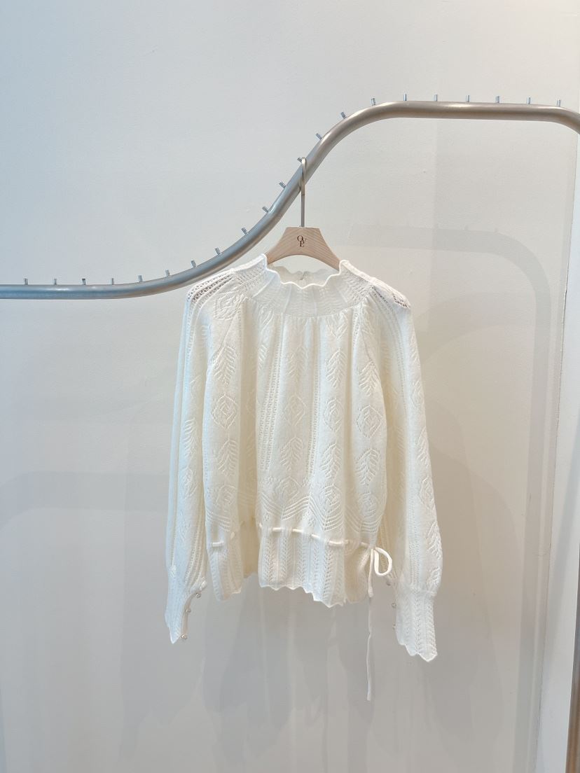 OVE東大門㊣實拍女裝新品職業推薦25秋冬真品熱賣休閑針織衫OVE針織衫