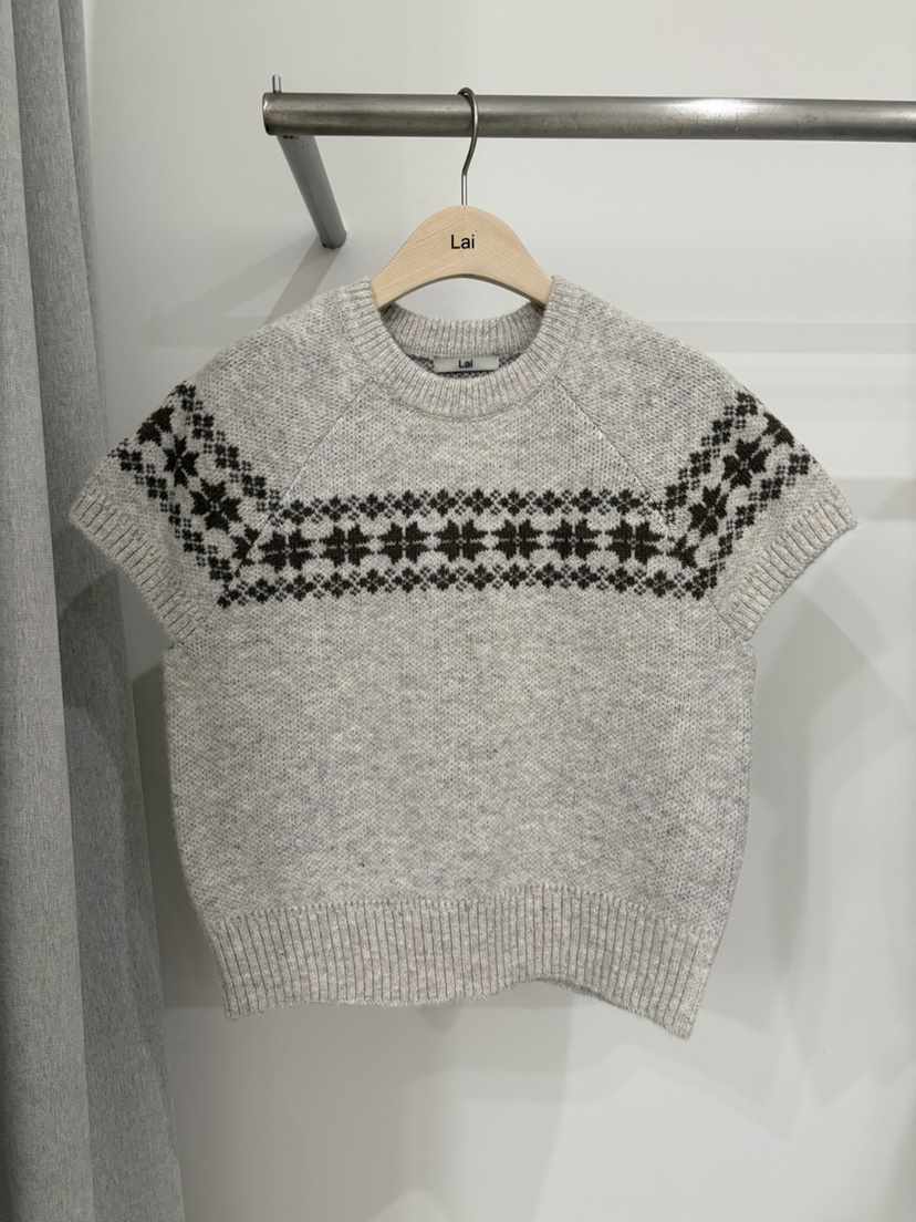 LAI韓國直郵㊣女裝新款熱賣真品25秋冬推薦時尚職業人氣針織衫Lai針織衫