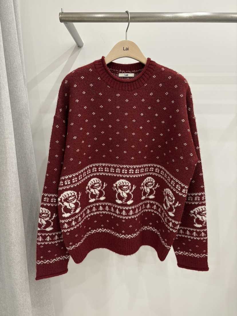 LAI東大門㊣實拍女士新款25秋冬職業休閑推薦真品時尚針織衫Lai針織衫