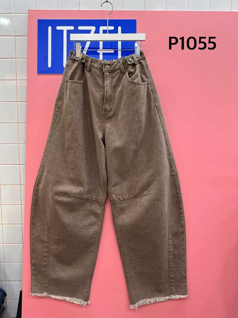 ITZEL東大門㊣代購女士新款休閑真品推薦人氣時尚牛仔褲拉絨ITZEL牛仔褲