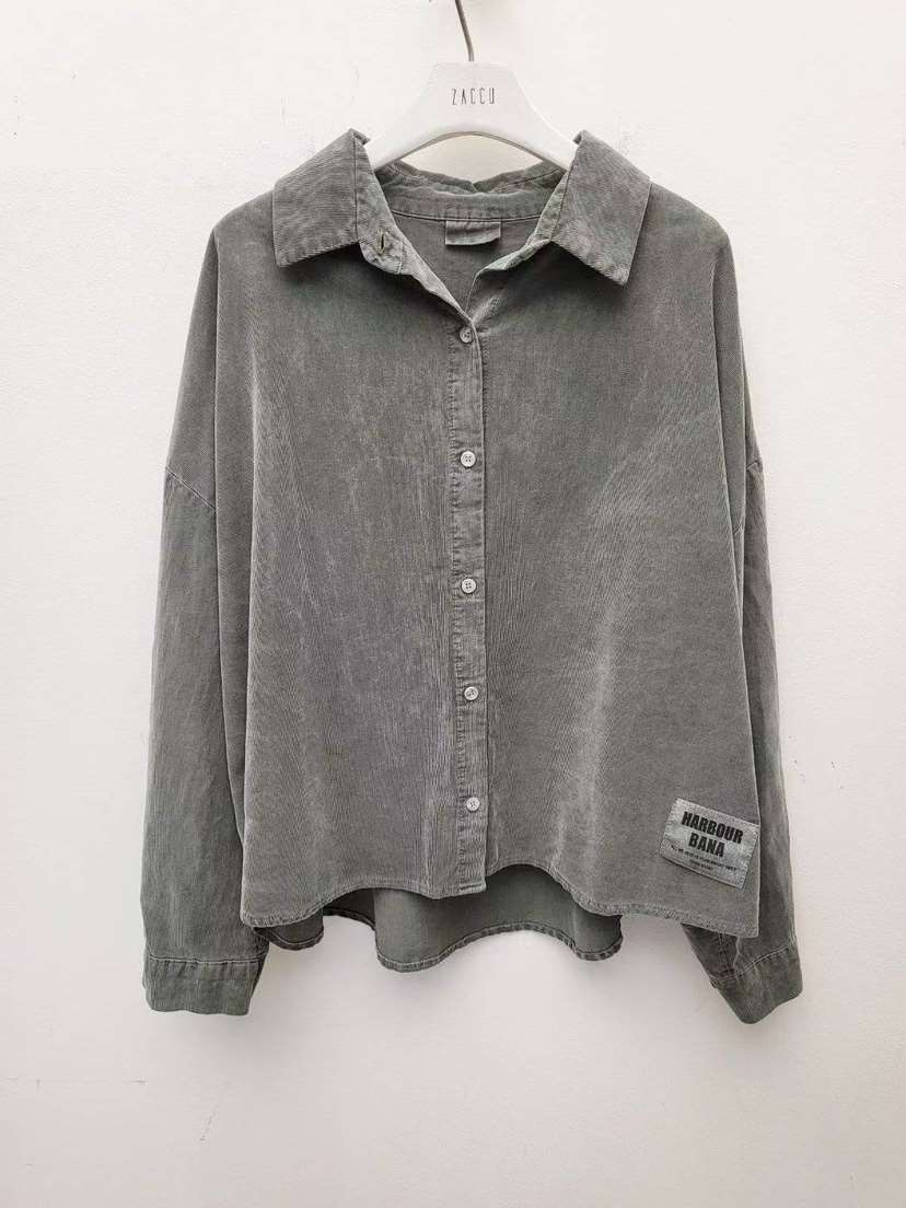 ZACCU韓國代購㊣女士新款時尚職業人氣25秋冬真品襯衫蕾絲衫ZACCU襯衫/蕾絲衫