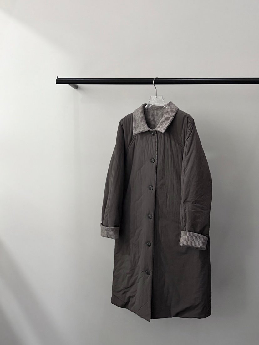 BLISS韓國代購㊣女士新品25秋冬人氣熱賣職業中長款大衣雙面BLISS中長款大衣