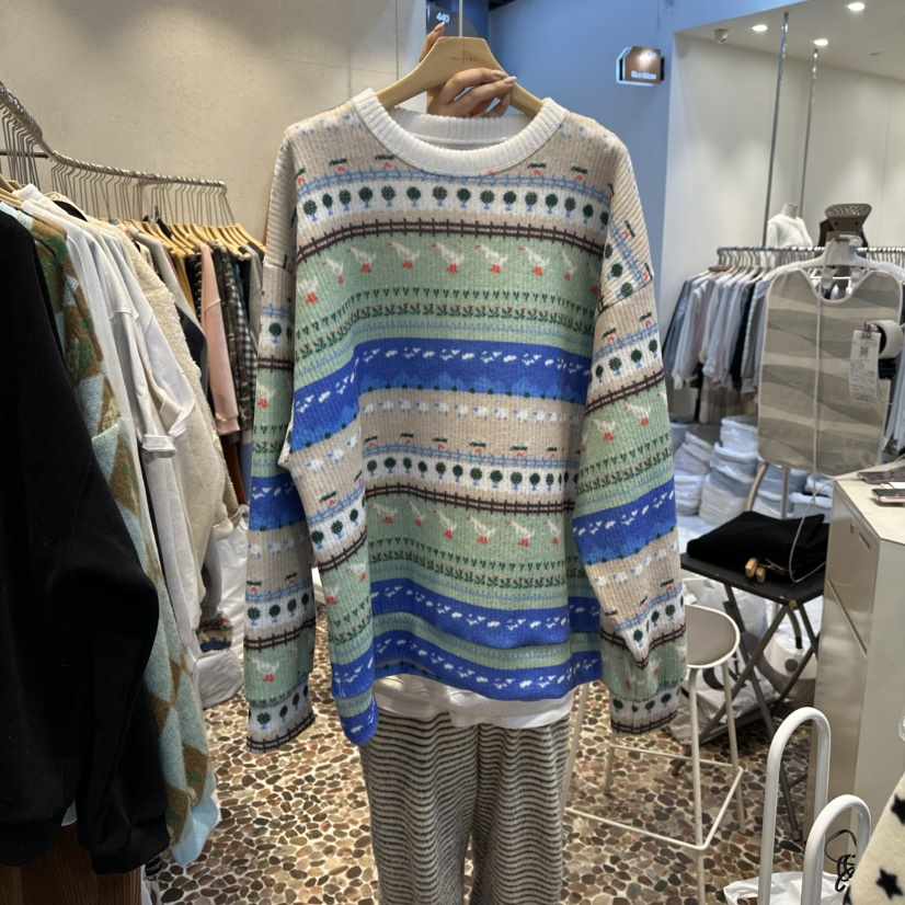 THE LINE-Q東大門㊣實拍女裝新款25秋冬人氣推薦時尚衛衣THE LINE-Q衛衣