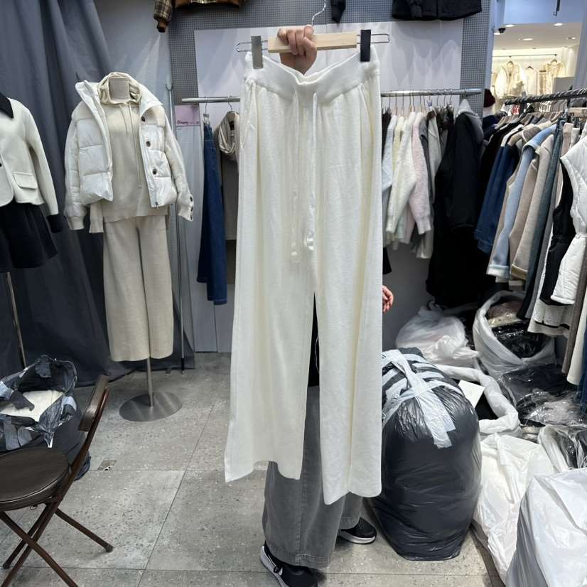 BLOOM韓國直郵㊣女裝新品真品職業推薦人氣熱賣休閑褲針織褲BLOOM-Q休閑褲