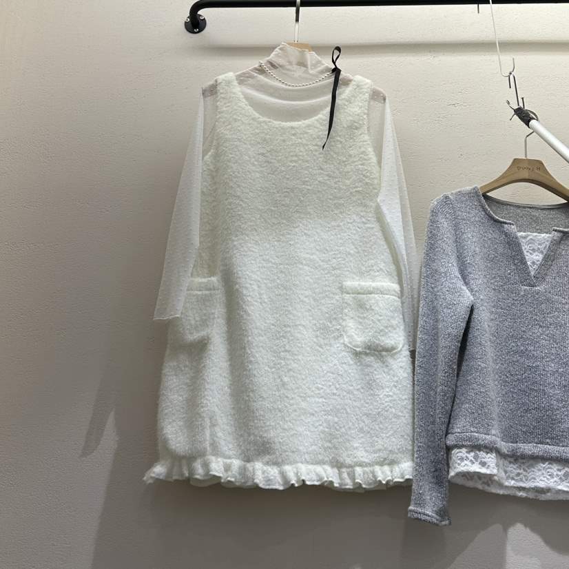 HOLYBANANA韓國代購㊣女裝新品熱賣推薦25秋冬連衣裙不含內搭groovy.H/HOLYBANANA連衣裙