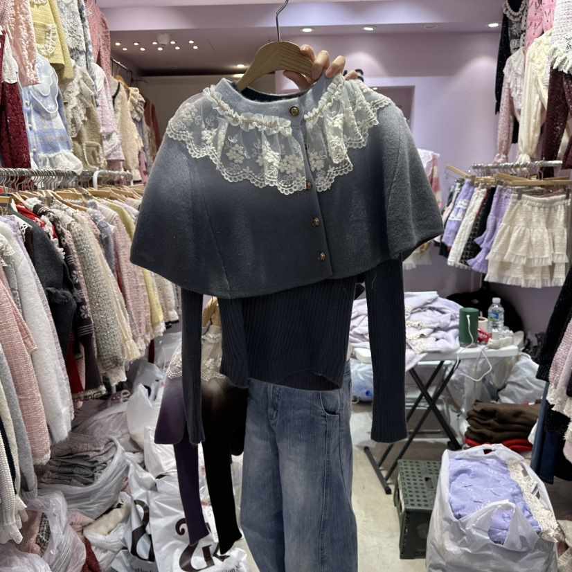 MS韓國代購㊣女士新款25秋冬職業推薦人氣熱賣休閑真品針織衫MS針織衫