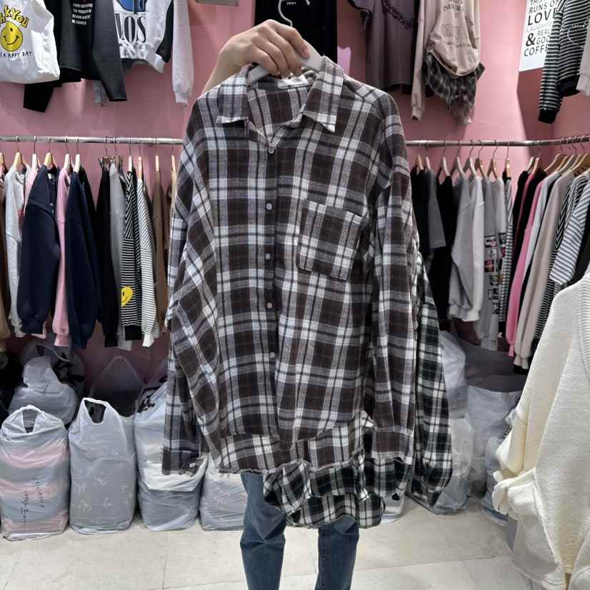 K STORY東大門㊣實拍女裝新品職業真品休閑時尚襯衫蕾絲衫K STORY襯衫/蕾絲衫