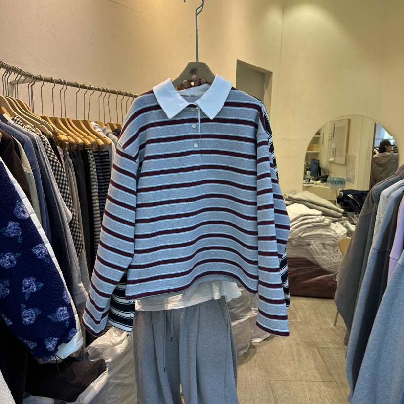 AND FLOYD韓國代購㊣女士新款人氣休閑真品時尚推薦25秋冬衛衣stunning and Floyd衛衣