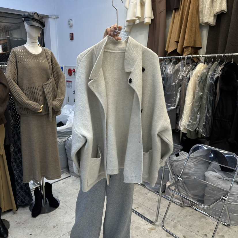 MARIGOLD東大門㊣代購女士新品人氣職業推薦熱賣25秋冬夾克開衫MARIGOLD夾克