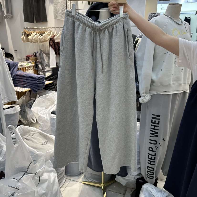 WASHBLUE東大門㊣直郵女士新品休閑真品25秋冬時尚休閑褲加絨WASHBLUE休閑褲