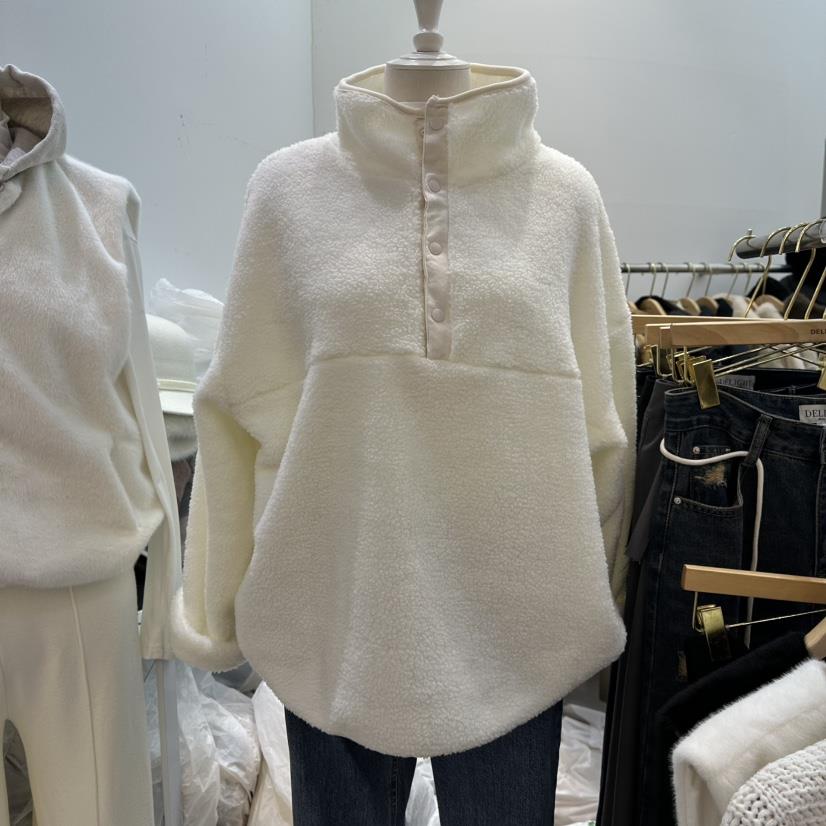 DELIGHT-Q韓國直郵㊣女裝新款熱賣職業推薦真品休閑衛衣紐扣DELIGHT-Q衛衣