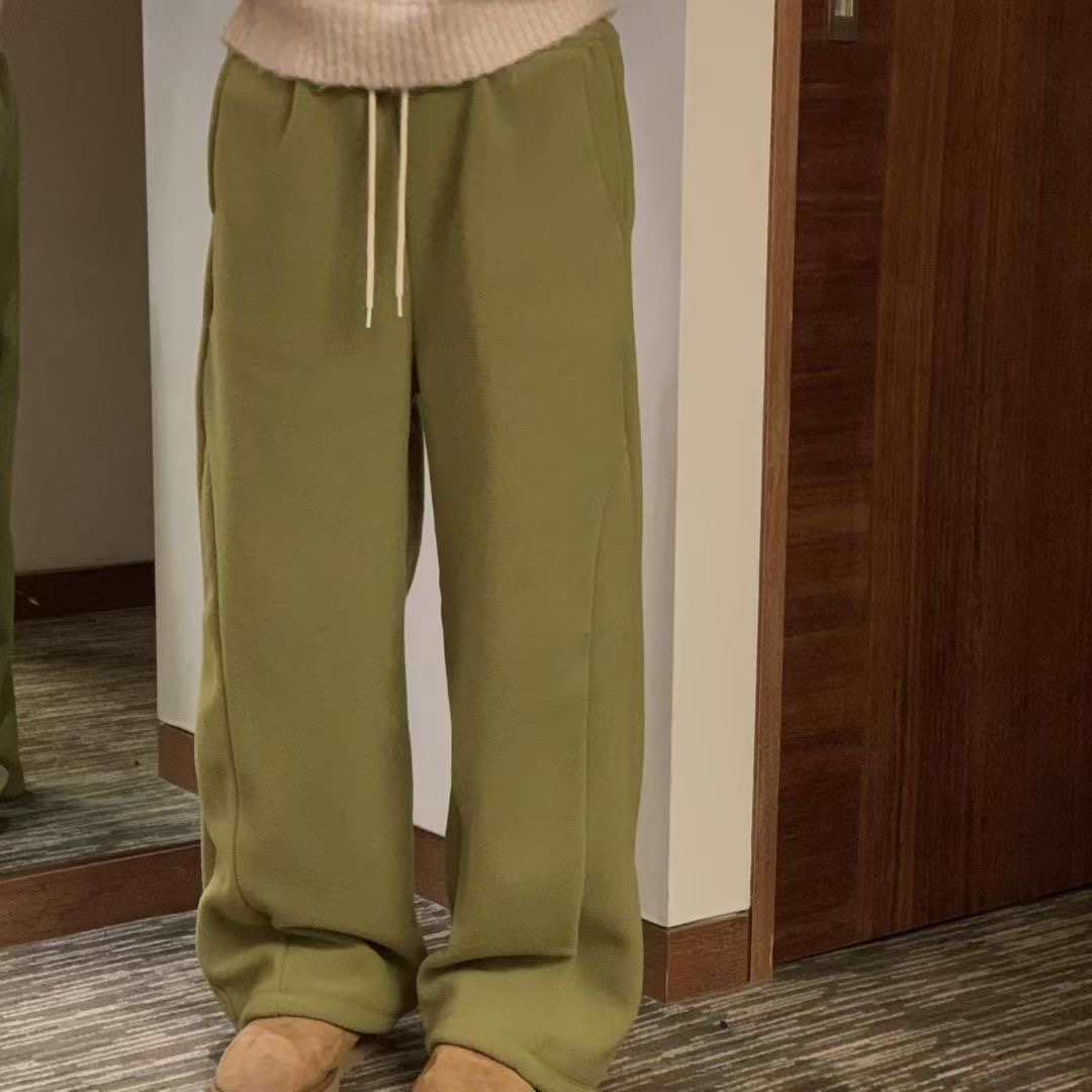 BREEZE-OT東大門㊣實拍女士新品真品休閑熱賣時尚休閑褲絨BREEZE-OT休閑褲