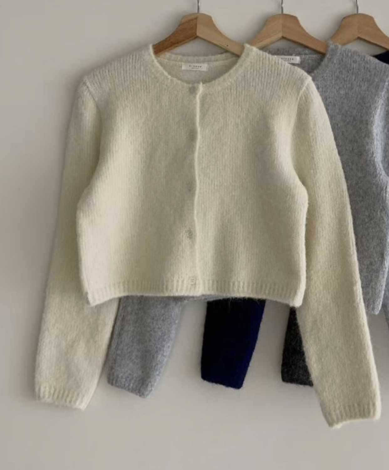 BREEZE-OT韓國直郵㊣女士新品時尚職業推薦針織衫圓領開衫BREEZE-OT針織衫