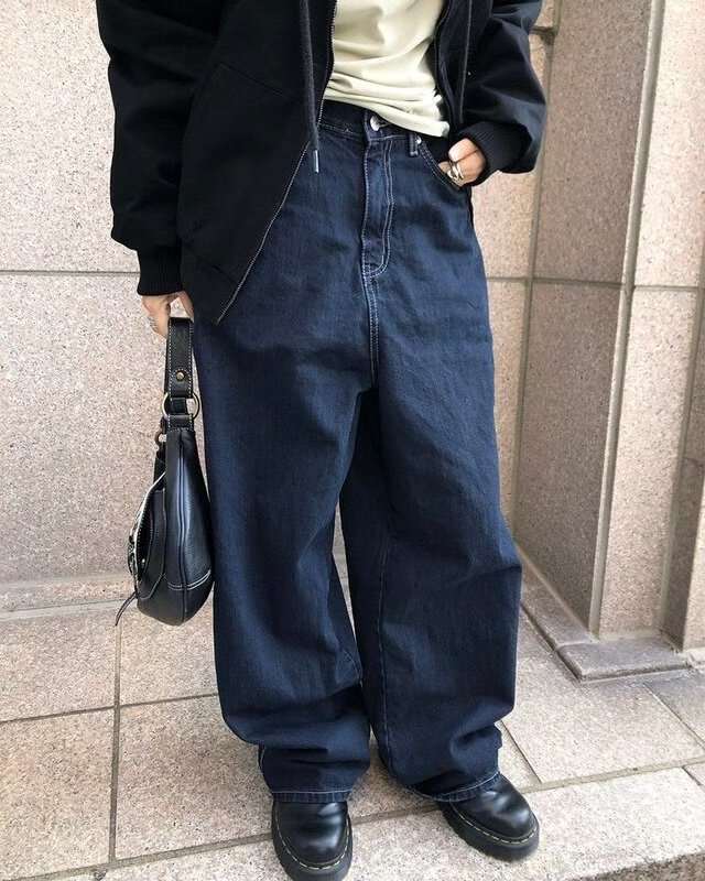 OOT東大門㊣代購女士新款時尚人氣職業25秋冬真品熱賣牛仔褲OOT牛仔褲