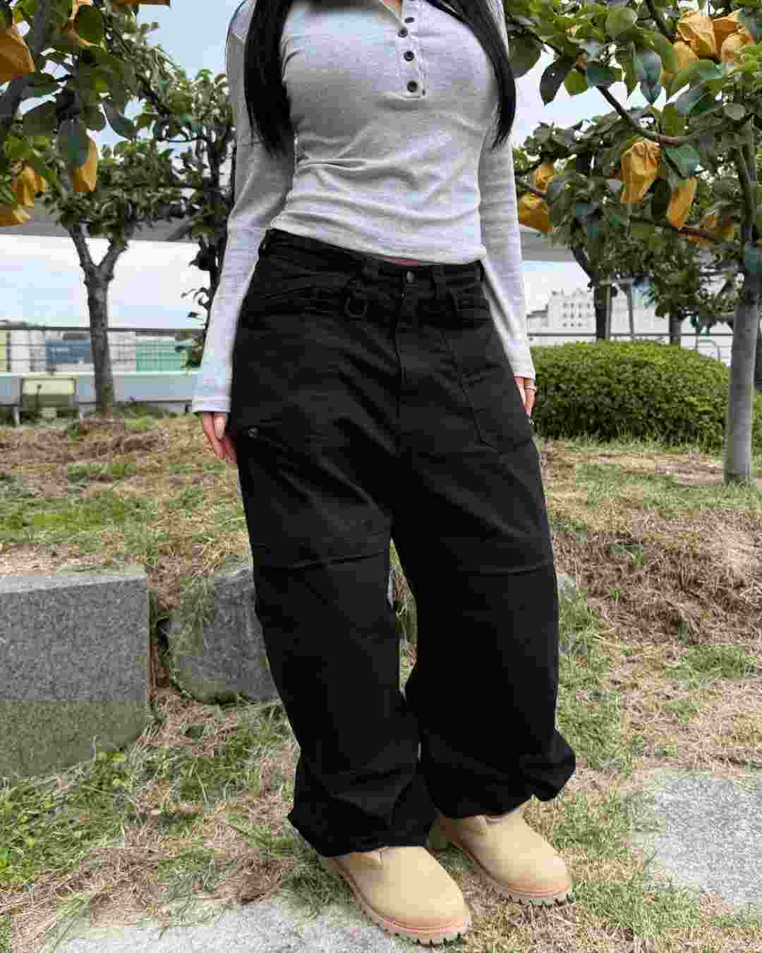 OOT韓國直郵㊣女裝新款推薦真品時尚職業25秋冬熱賣人氣牛仔褲OOT牛仔褲