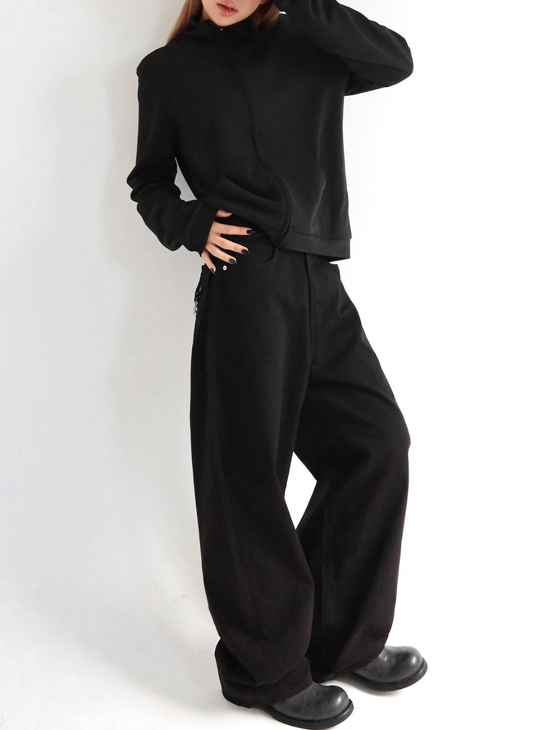 OOT韓國代購㊣女士新品人氣真品休閑推薦職業熱賣時尚牛仔褲OOT牛仔褲