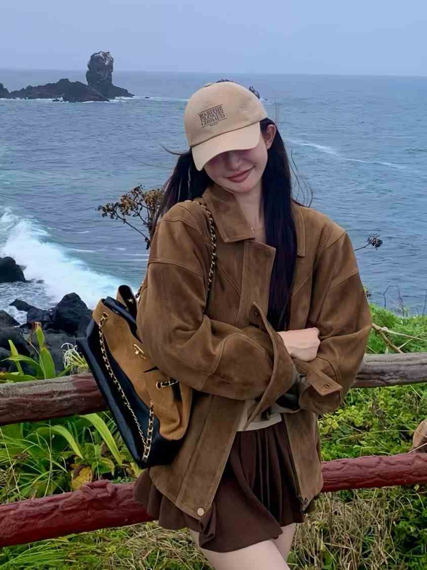 시선집중-T韓國直郵㊣女士新款休閑人氣時尚推薦25秋冬夾克시선집중-T夾克