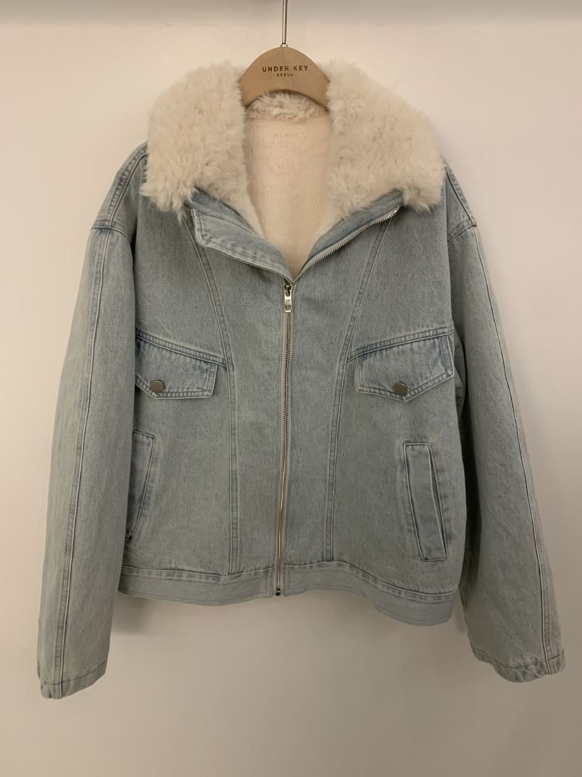 UNDER KEY東大門㊣直郵女裝新款人氣熱賣真品休閑夾克羊毛UNDER KEY夾克