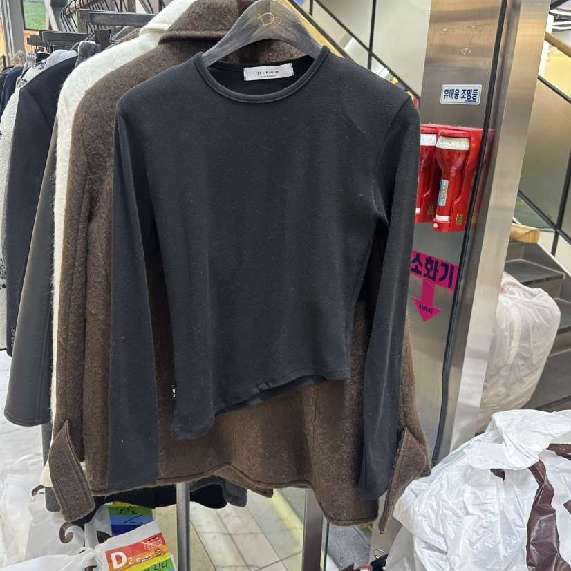 A2/D2韓國直郵㊣女士新品職業真品熱賣25秋冬推薦人氣長袖T恤A2/D2長袖T恤