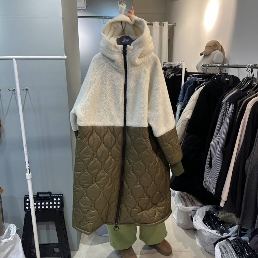 BAKHA-衣服東大門㊣直郵女裝新品職業25秋冬真品休閑長款棉服BAKHA長款棉服