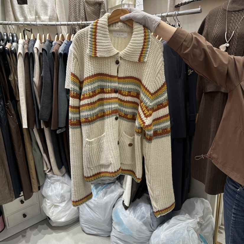 BIKINI韓國代購㊣女士新品時尚真品休閑人氣25秋冬職業毛衣BIKINI毛衣