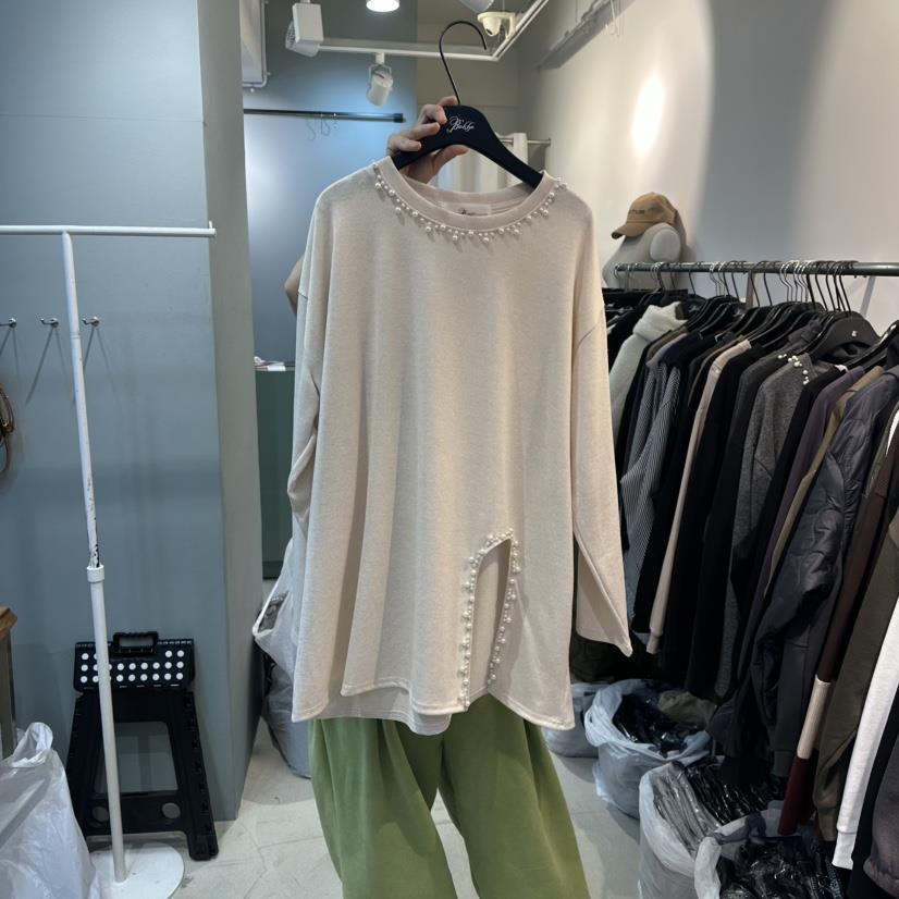 BAKHA-衣服東大門㊣實拍女士新款職業人氣真品25秋冬長袖T恤BAKHA長袖T恤