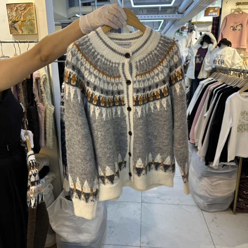 COCO HOLIC東大門㊣代購女士新品真品休閑職業時尚毛衣開衫COCO HOLIC毛衣