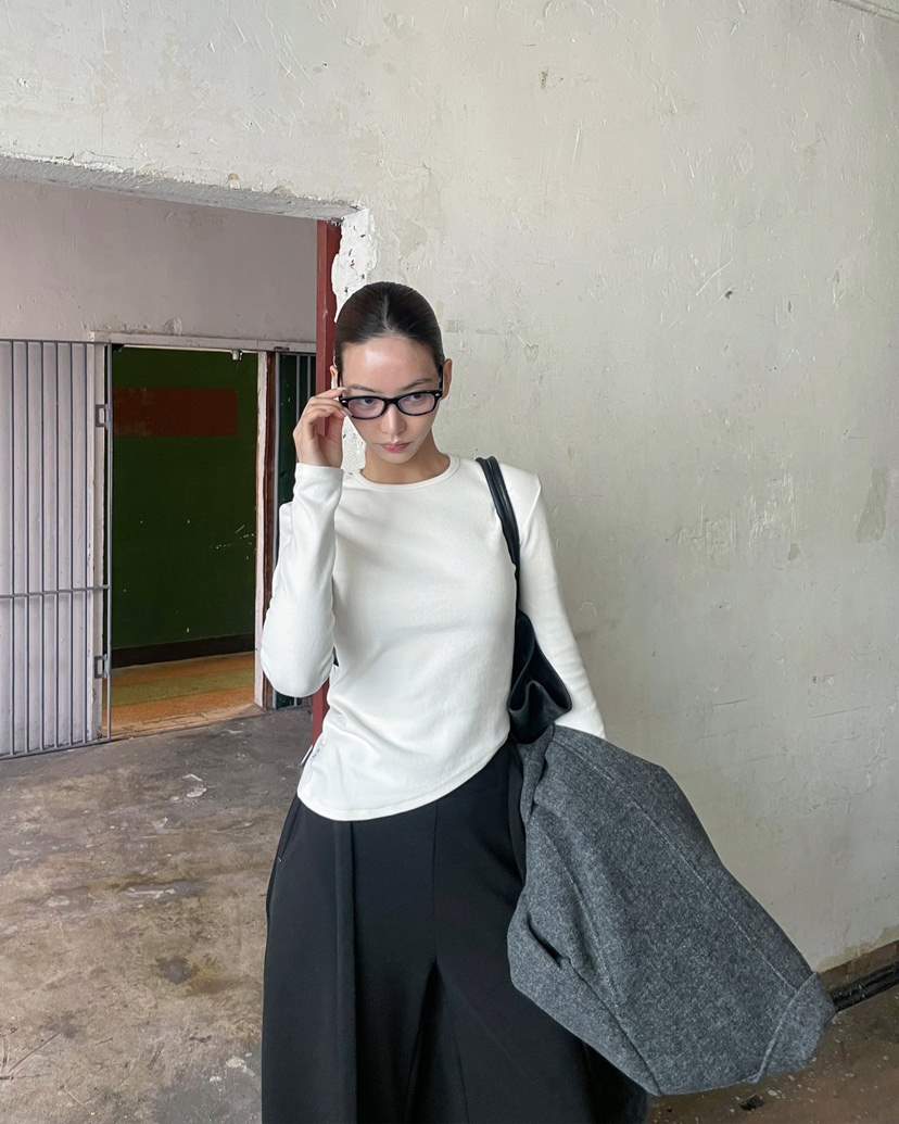 A2/D2東大門㊣代購女裝新款25秋冬推薦人氣休閑真品長袖T恤A2/D2長袖T恤