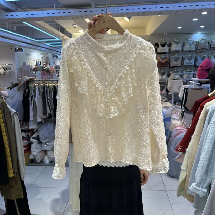 BELITA東大門㊣直郵女裝新款時尚熱賣人氣真品推薦襯衫蕾絲衫BELITA襯衫/蕾絲衫