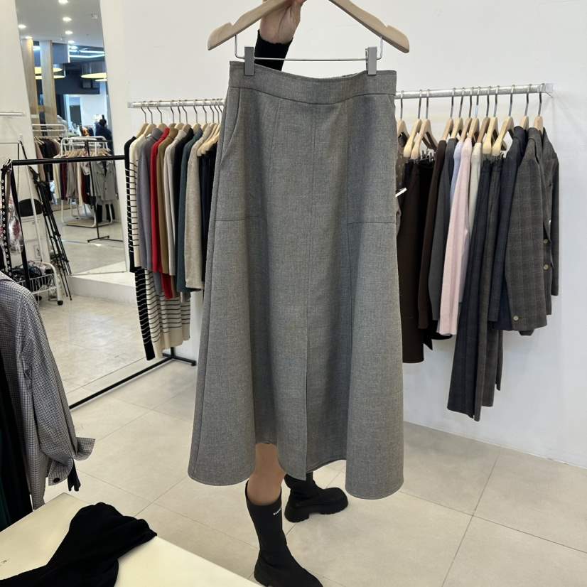 FUNNY POWDER東大門㊣直郵女士新品推薦25秋冬熱賣真品長裙THE FUNNY長裙