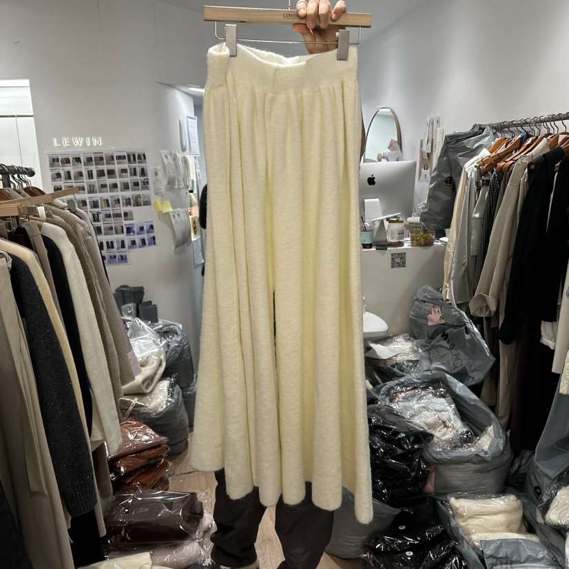 LEWIN東大門㊣直郵女裝新品真品休閑推薦時尚休閑褲針織褲柔軟LEWIN休閑褲