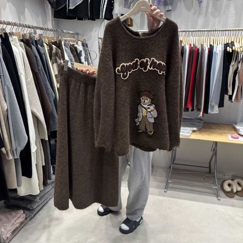 HOT PLACE韓國直郵㊣女裝新款時尚休閑25秋冬職業套裝套裝HOT PLACE_ISSUE/DREAM GIRIS套裝