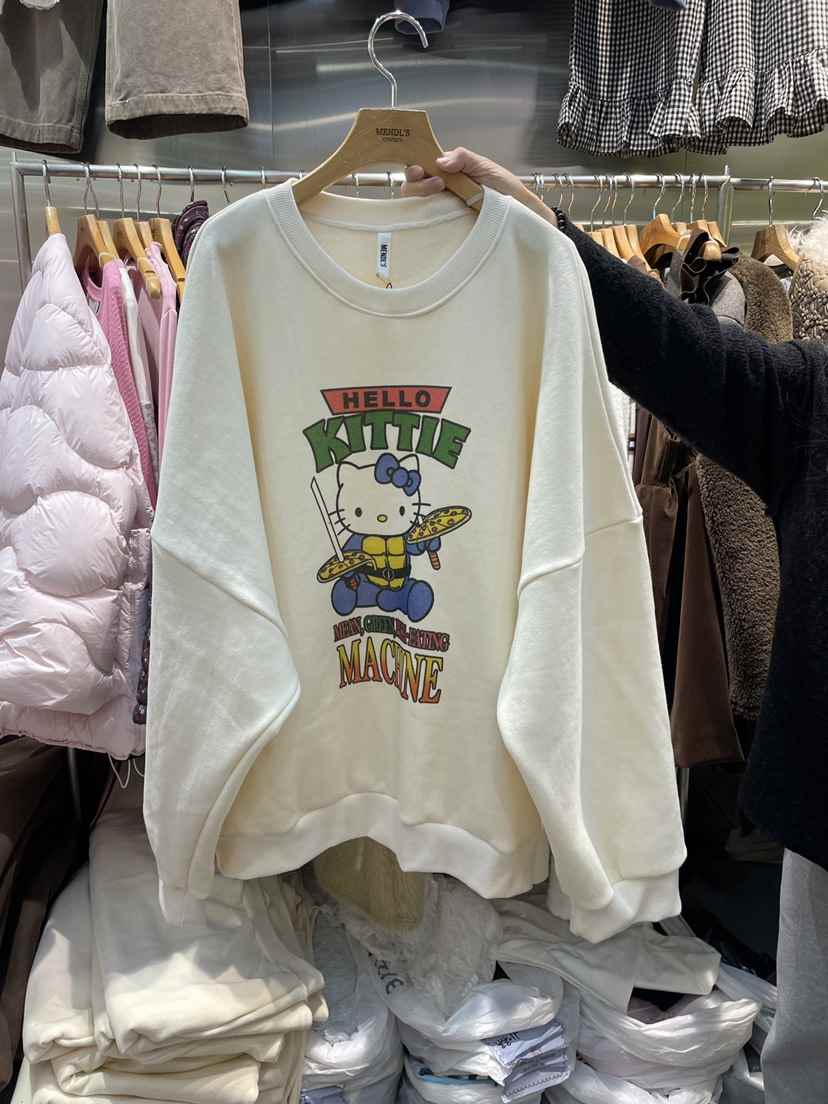 MENDL S韓國直郵㊣女裝新品25秋冬時尚熱賣職業休閑人氣衛衣MENDL S衛衣