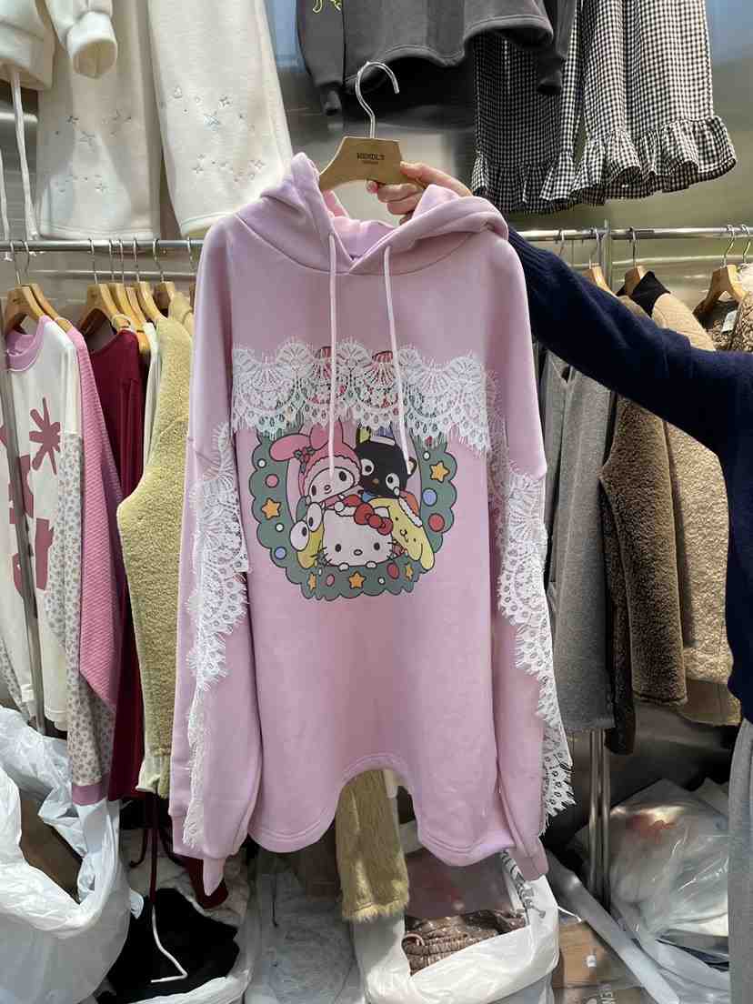 MENDL S東大門㊣直郵女裝新款時尚人氣推薦真品休閑衛衣兜帽MENDL S衛衣