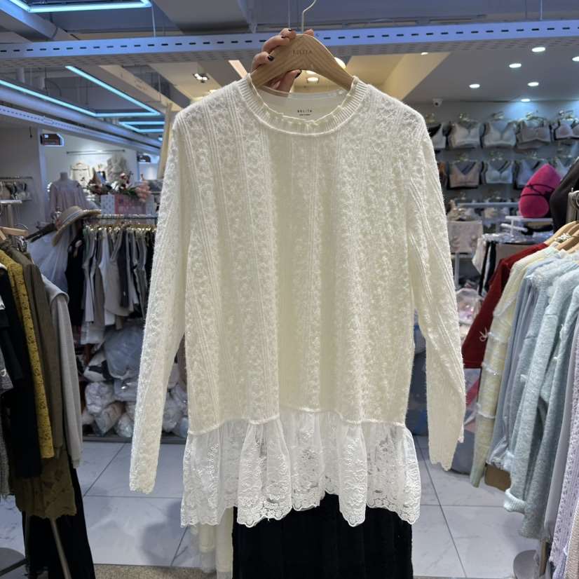 BELITA韓國代購㊣女士新款真品時尚熱賣職業襯衫蕾絲衫蕾絲BELITA襯衫/蕾絲衫