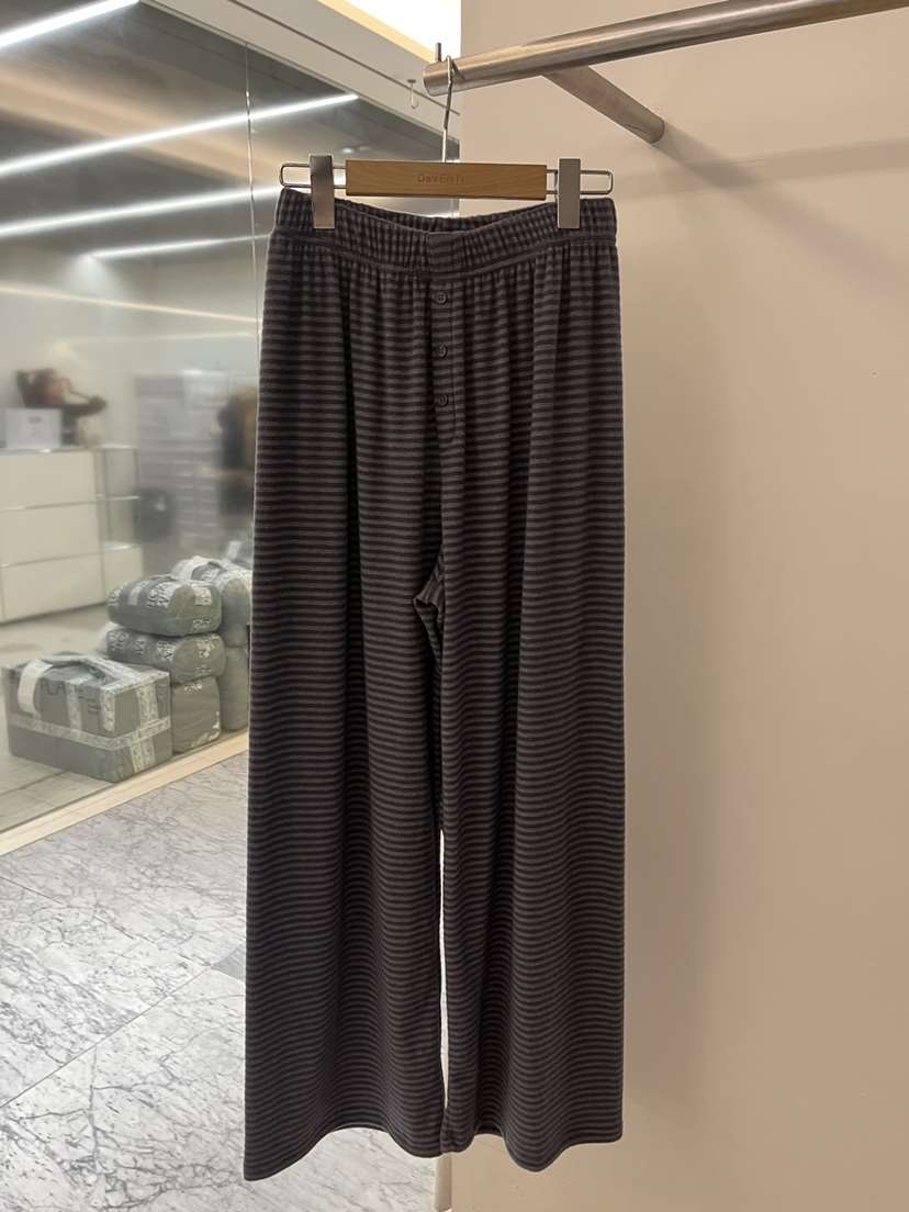 DE VENTI韓國直郵㊣女裝新款時尚人氣休閑職業熱賣休閑褲條紋DE VENTI休閑褲