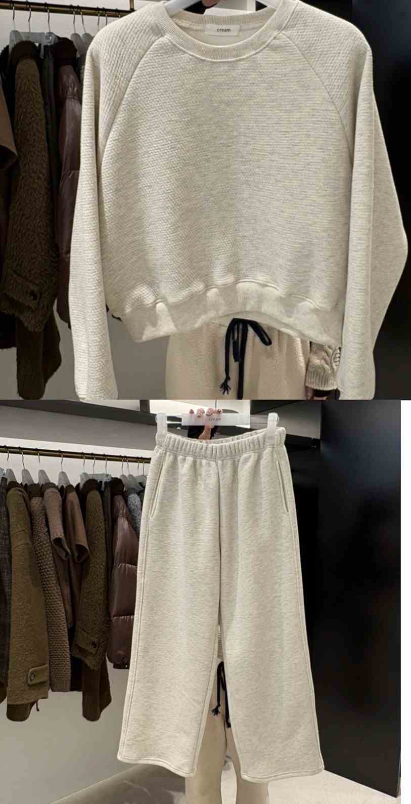 CREAM-P韓國直郵㊣女士新款熱賣休閑25秋冬人氣職業推薦套裝CREAM-P套裝