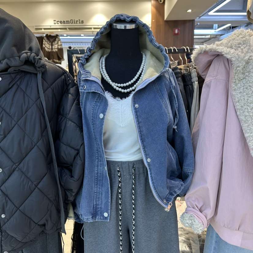 DREAM GIRIS東大門㊣直郵女士新品職業25秋冬真品休閑衛衣DREAM GIRIS/HOT PLACE_ISSUE衛衣